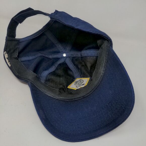 Boy Scouts Boy's Strapback Hat Blue Yellow Wolf Cub Embroidered Logo Adjustable - Picture 7 of 7